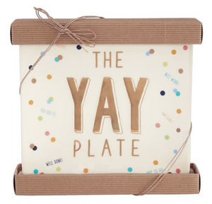 "Yay" Plate