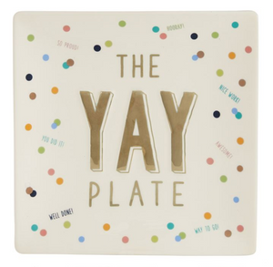 "Yay" Plate
