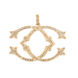 Pave Peygotii Diamond Pendant