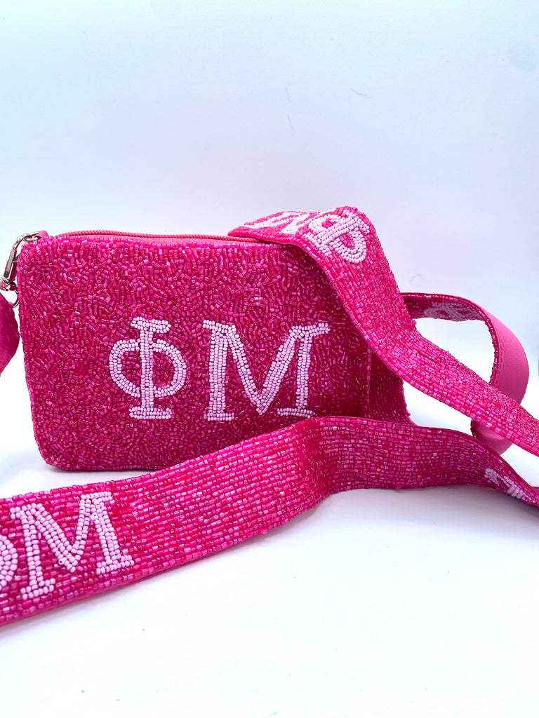 Sorority Personalized Beaded Handbag Purse Strap – Frill Seekers Gifts