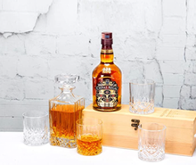 London Crystal 7 Piece Whiskey Decanter Set