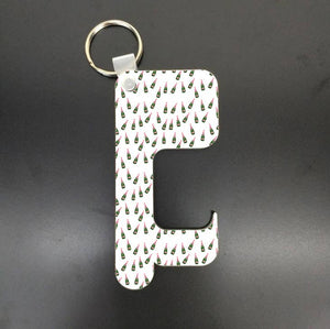 Touchless Keychain - Champagne