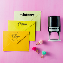 Custom Logo Self Inking Stamp