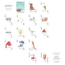 Summertime Set deck of Playing Cards
