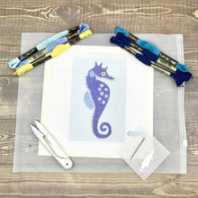 Seahorse Beach Needlepoint Kit