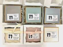 Baby's Feet Stamp Kit: Grey