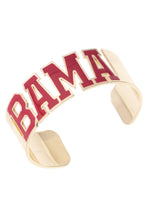 Alabama Crimson Tide Varsity Outline Cuff
