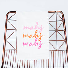 Mahjong tea kitchen towel | ombre