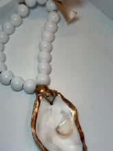 Gold Gilded Oyster Blessing Beads