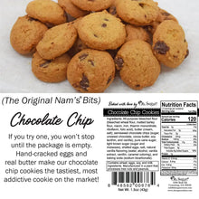 Cookie Bags - Bright Stripe You Deserve... - Small - 24 Bags: Chocolate Chip
