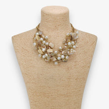 The Seagrove Shell & Pearl Necklace | Handmade Statement Jewelry