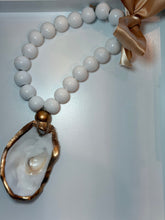 Gold Gilded Oyster Blessing Beads