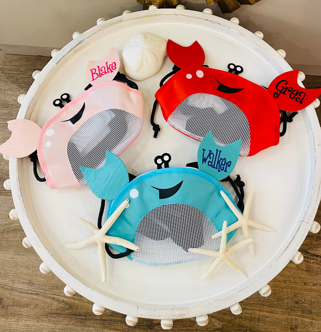 Crab Seashell Bag