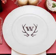 Porcelain Basketweave Dinnerware Plate or Salad Plate