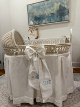 Baby Stork It's a Boy It's a Girl Monogrammed Swaddle Wreath Sash