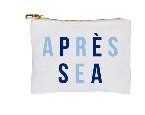 Apres Sea Zipper Pouch Bag