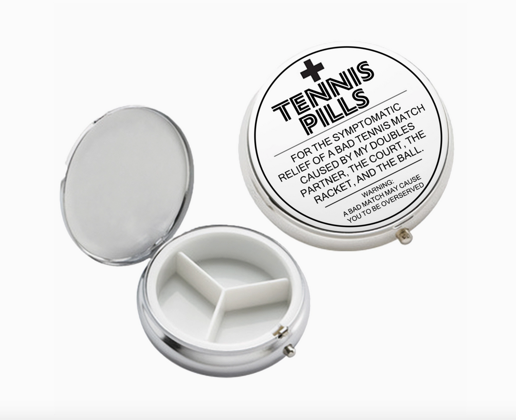 Tennis Pill Case