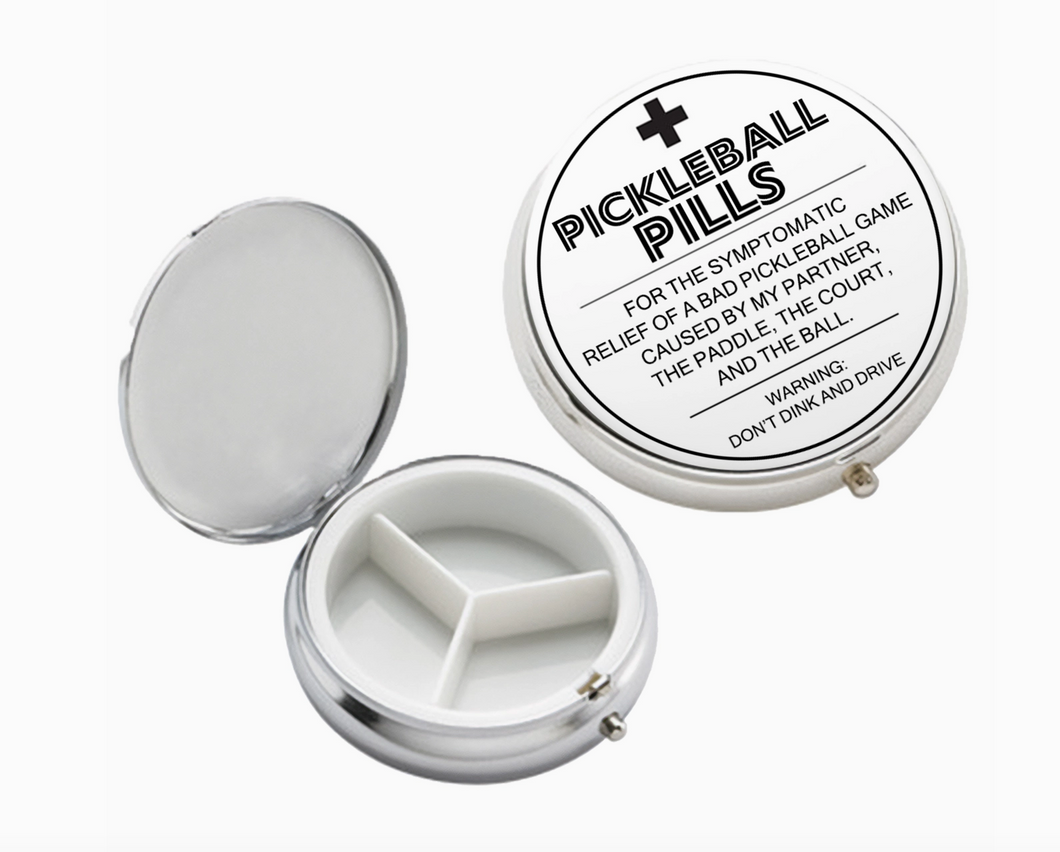 Pickleball Pill Case