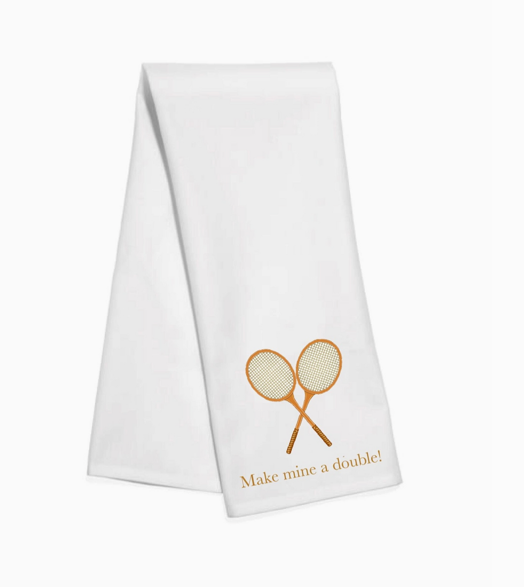 Make Mine a Double Tea Towel