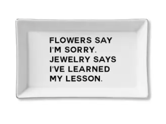 Learned My Lesson Jewelry Tray