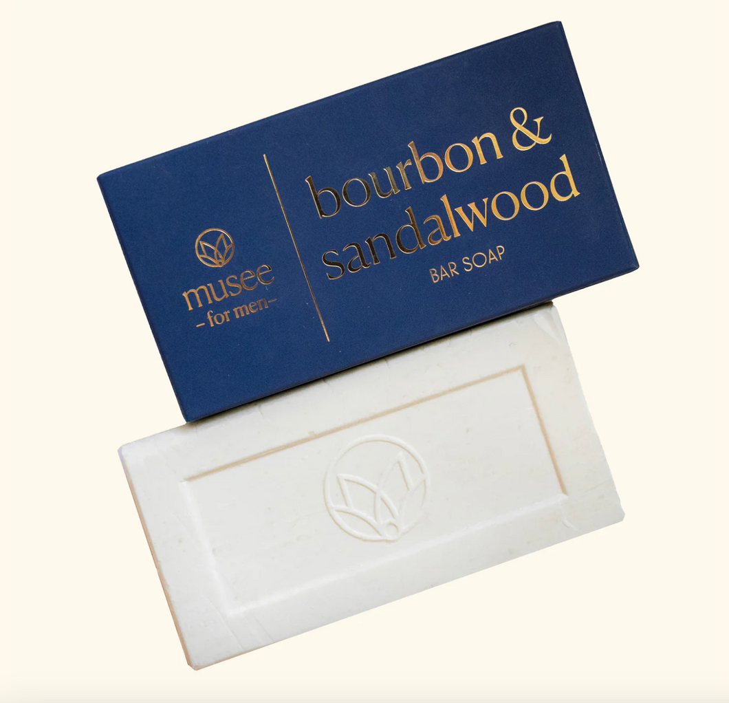 Musee Bourbon & Sandalwood Soap Bar