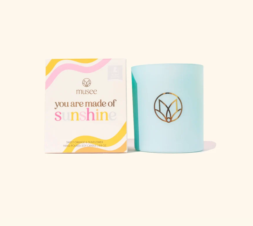 Musee You Are My Sunshine Candle benefitting St. Jude Hospital