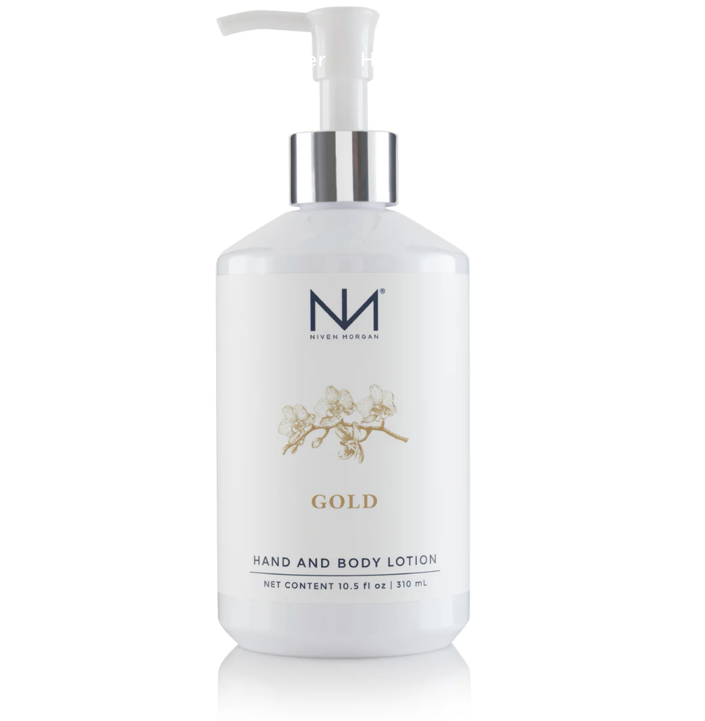 Niven Morgan Gold Hand and Body Lotion