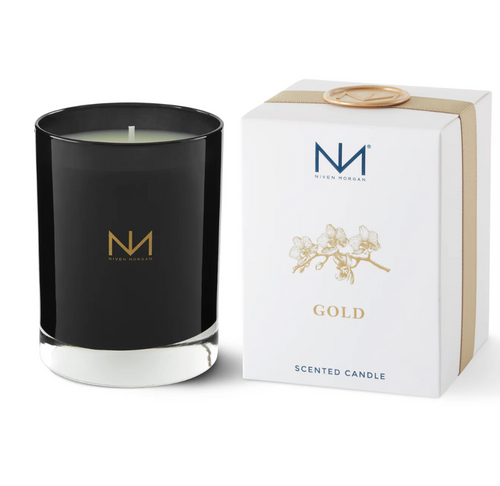 Niven Morgan Gold Candle