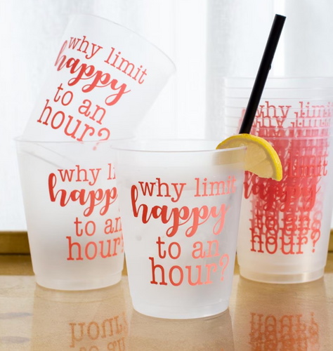 Happy Hour Party Cups