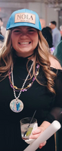 Custom Mardi Gras Beads Necklaces with Medallions