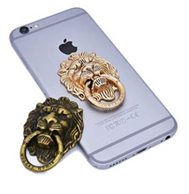 Lion Decorative Cell Phone Hook Holder Ring Stand