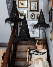 Halloween 3 sizes of Light Up Witch Hats