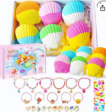 Mermaid's Beach Seashell Bath Bomb Gift Set