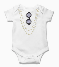 Pearls Sunnies Baby Onesie