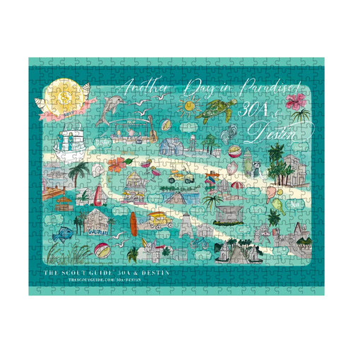 30A Destin Puzzle Limited Edition The Scout Guide 30A & Destin