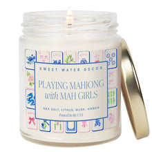 Playing Mahjong with Mah Girls 9 oz Soy Candle