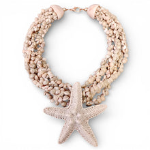 Rosemary Beach Beaded Starfish Necklace | Statement Jewelry