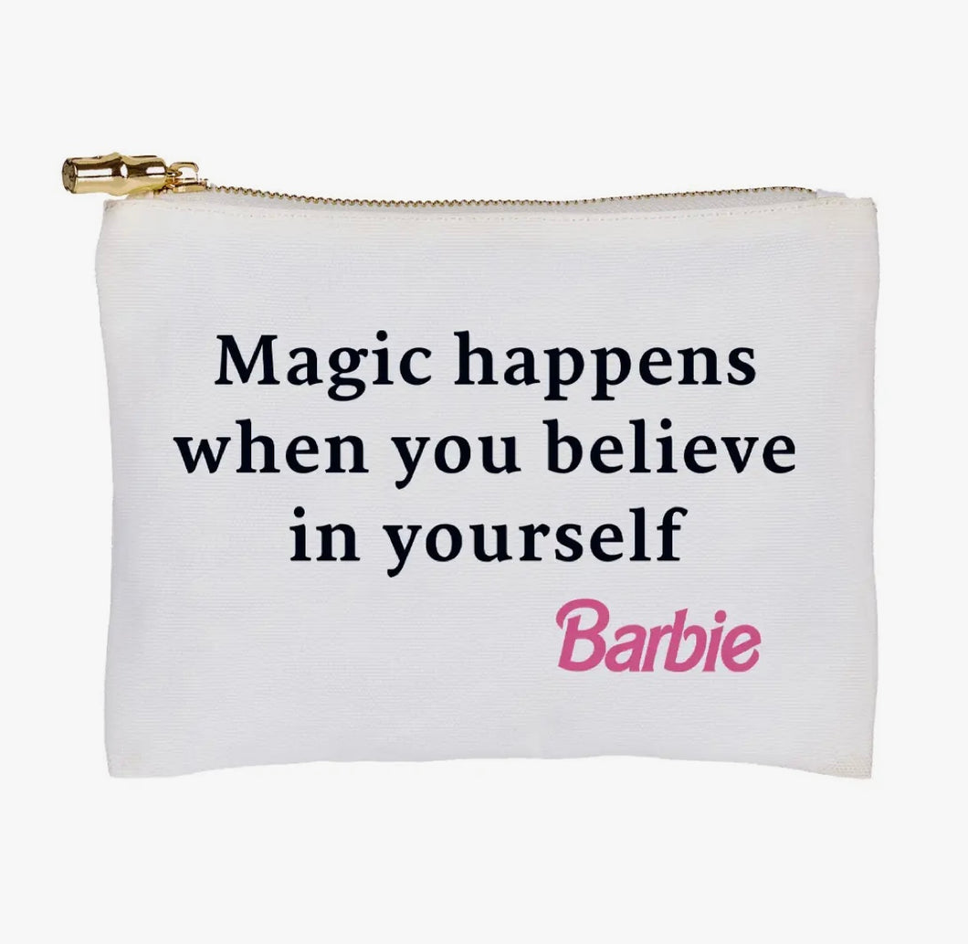 Barbie Zipper Pouch Bag