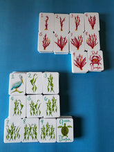 Mini Mahj Beach Edition Theme Mahjong Tiles with FREE Drawstring Bag