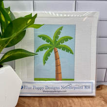 Palm Tree Needlepoint Kit