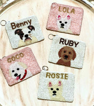 PAWsome Pet Wristlet Cosmetic Beaded Bag