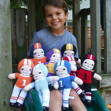 Football Player Toy Knit Doll 12"