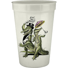 Second Line Alligator Mardi Gras Shatterproof Party Cups