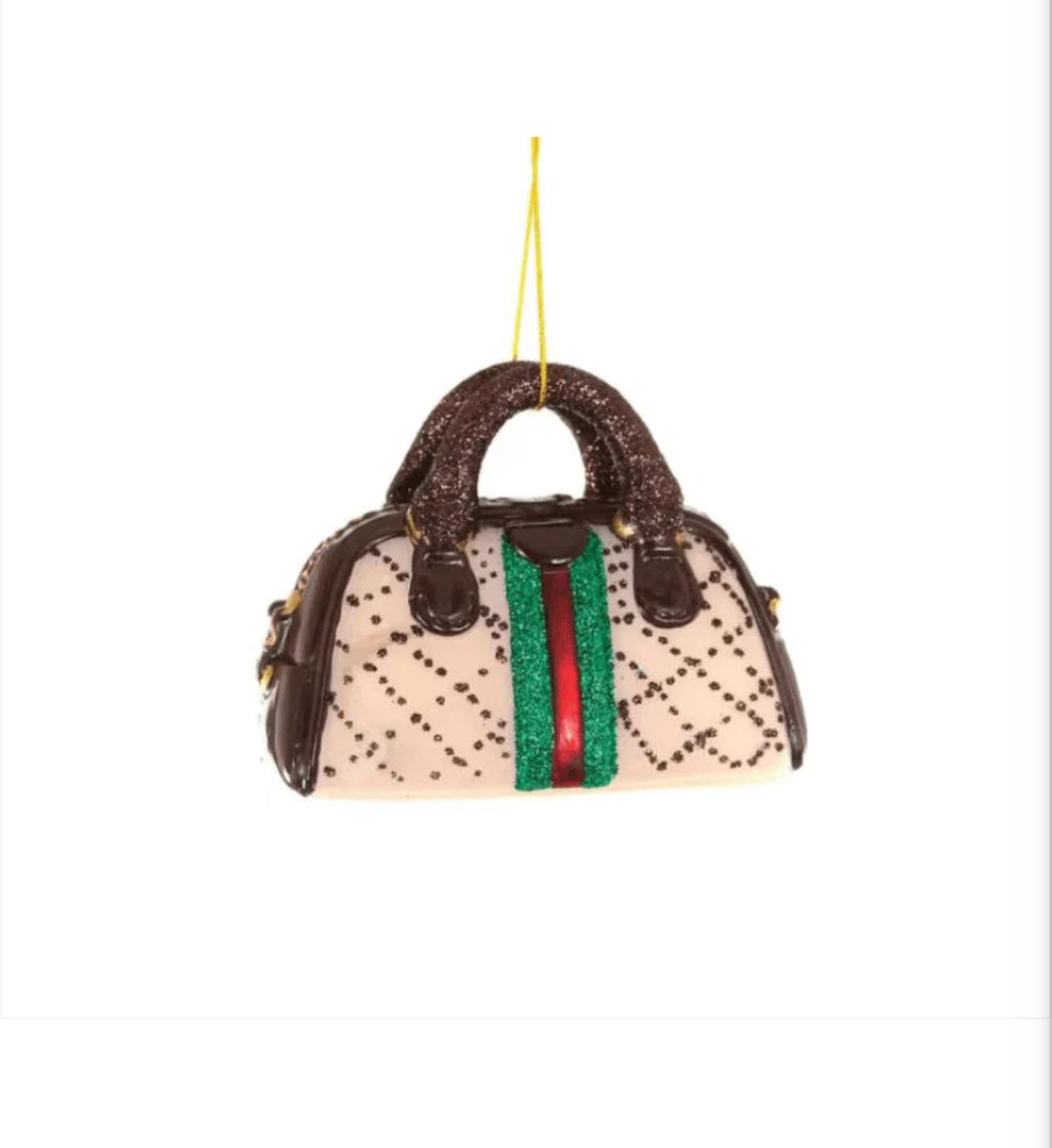 Designer Handbag Christmas Ornament