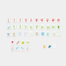 Mini Mahj Beach Edition Theme Mahjong Tiles with FREE Drawstring Bag