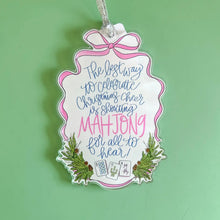 Darling Mahjong Christmas Ornament