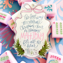 Darling Mahjong Christmas Ornament