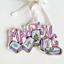 Mahjong Deluxe Christmas Ornament