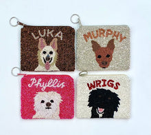 PAWsome Pet Wristlet Cosmetic Beaded Bag