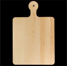 Paddle Hardwood Serving Board 16" x 10.5"